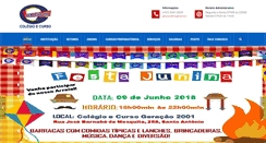 Desktop Screenshot of colegiogeracao2001.com.br